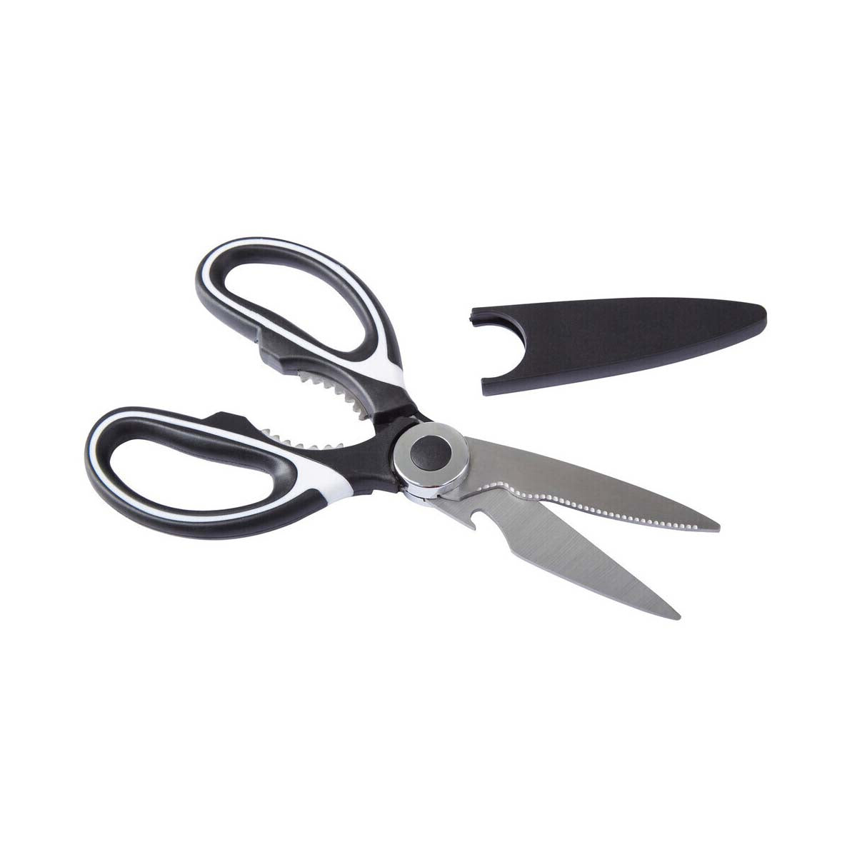 Zing Black And White Scissors