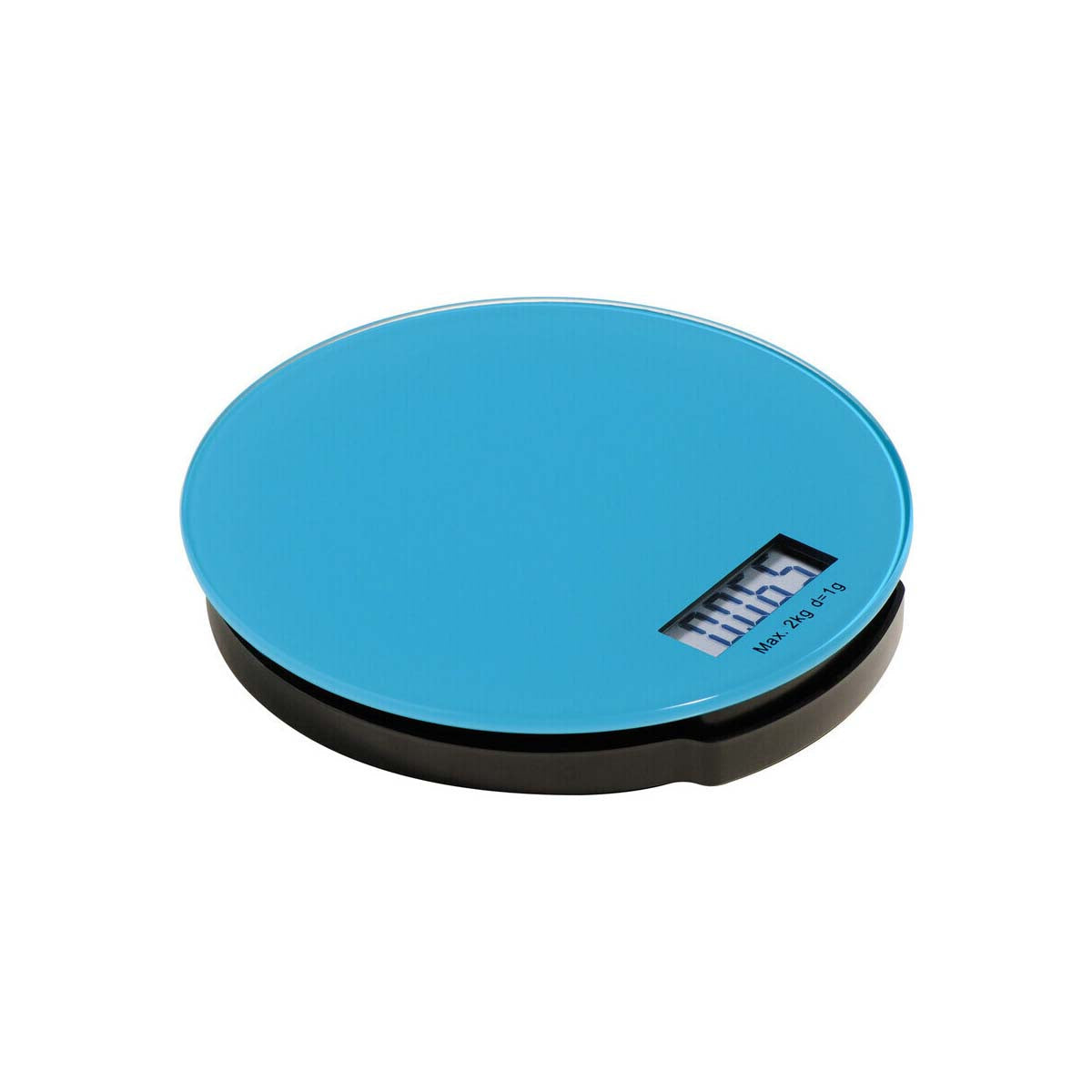 Zing Blue Glass Kitchen Scale - 2kg