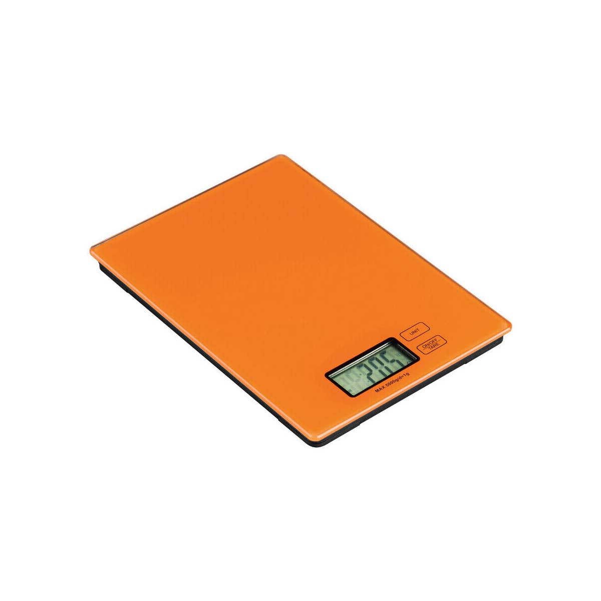 Zing Orange Glass Kitchen Scale
