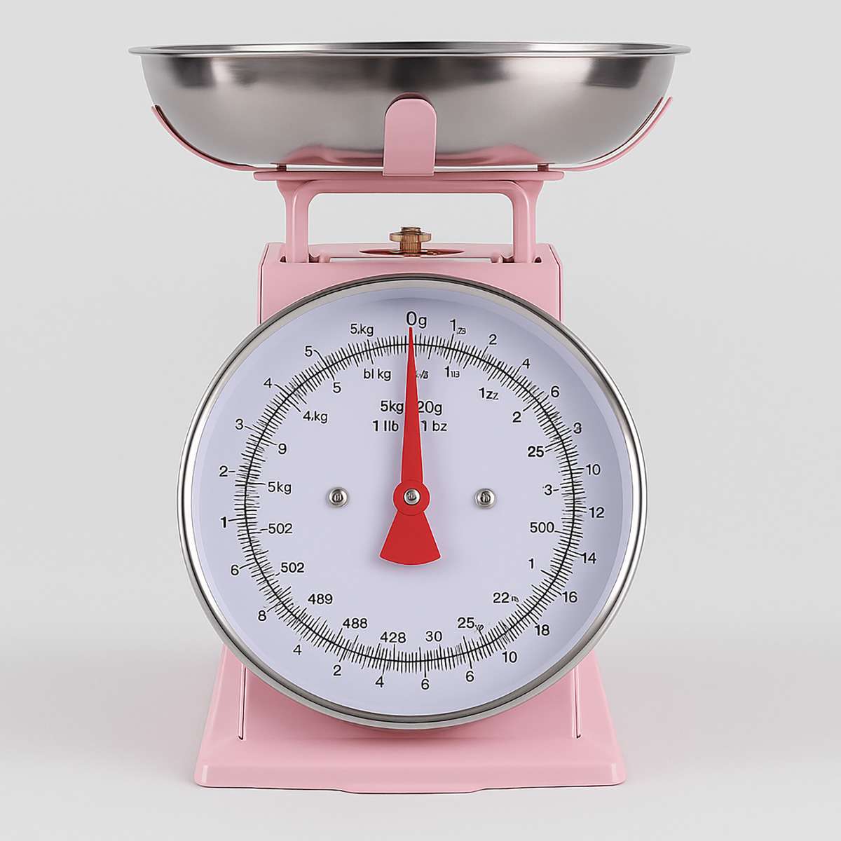 Olivier 5kg Pink Retro Kitchen Scale