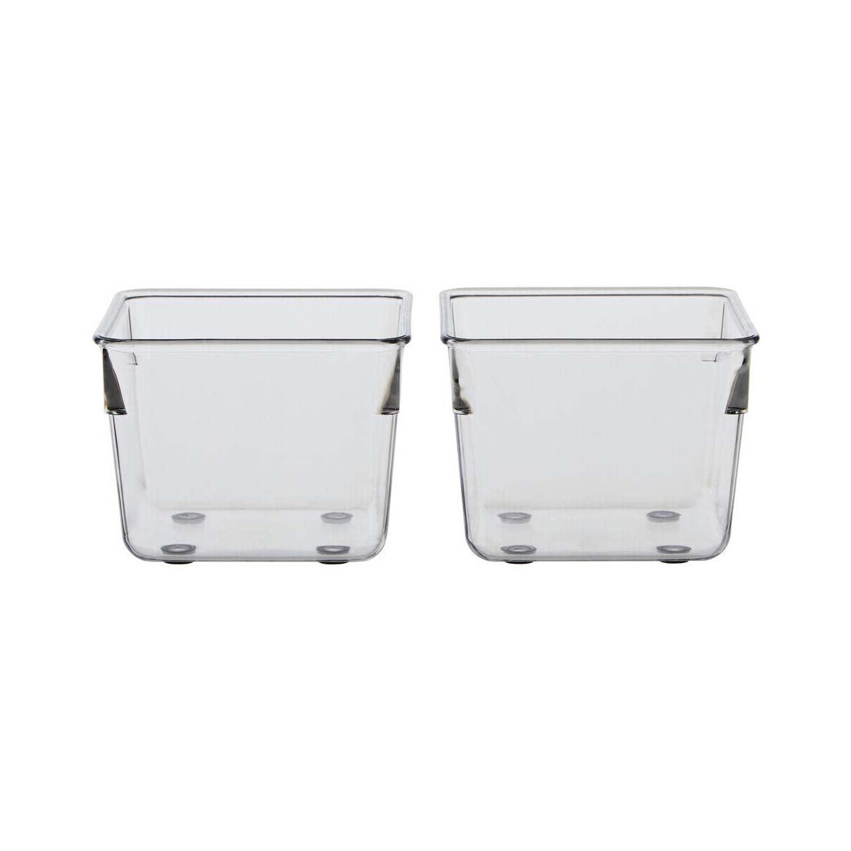 Romm Small Set Of Two Square Kitchen Organisers