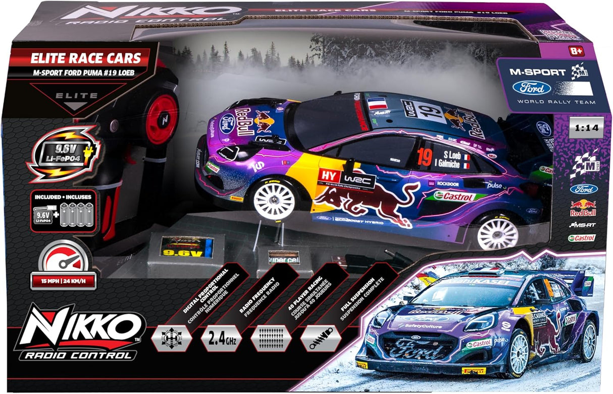 Nikko 1:14th Elite Race Car - Ford Puma Hybrid Rally 1