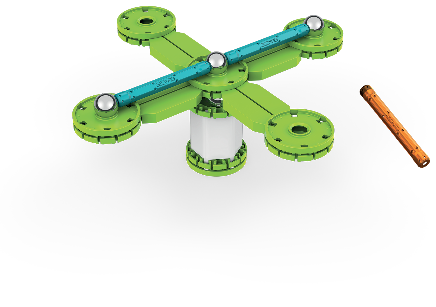 Geomag Mechanics Motion Magnetic Compass 35 Pieces