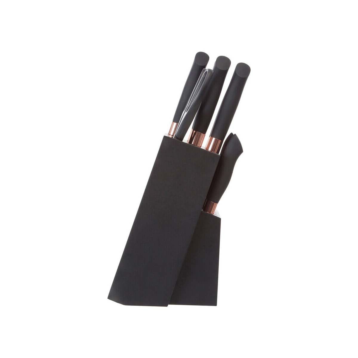 Corsico 11 Pc Copper Fringed Knife Set