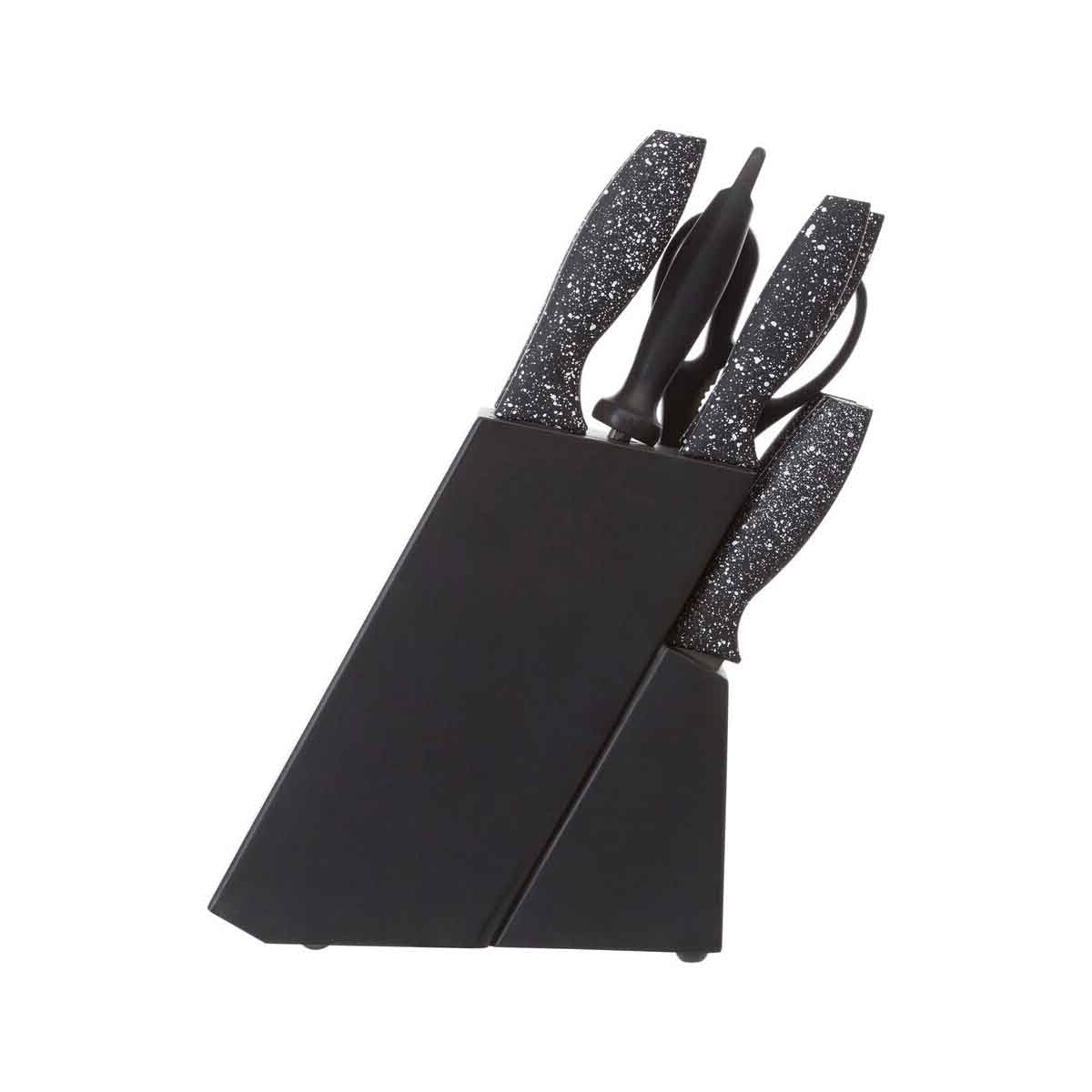 Corsico 11 Pc Speckled Knife and Scissor Set