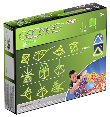 Geomag Glow 30 Pieces Set