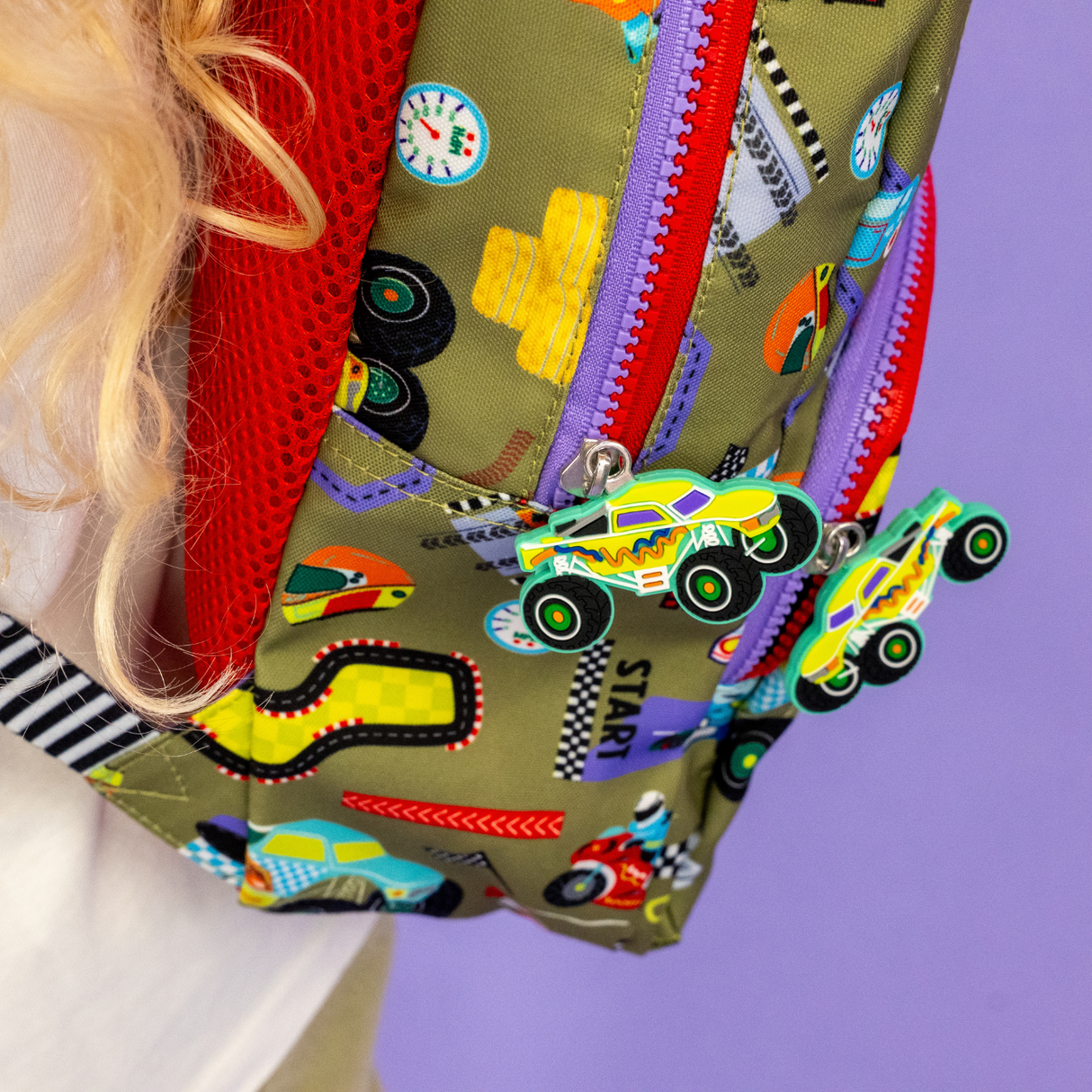 Backpack - Cars (Recycled Materials)