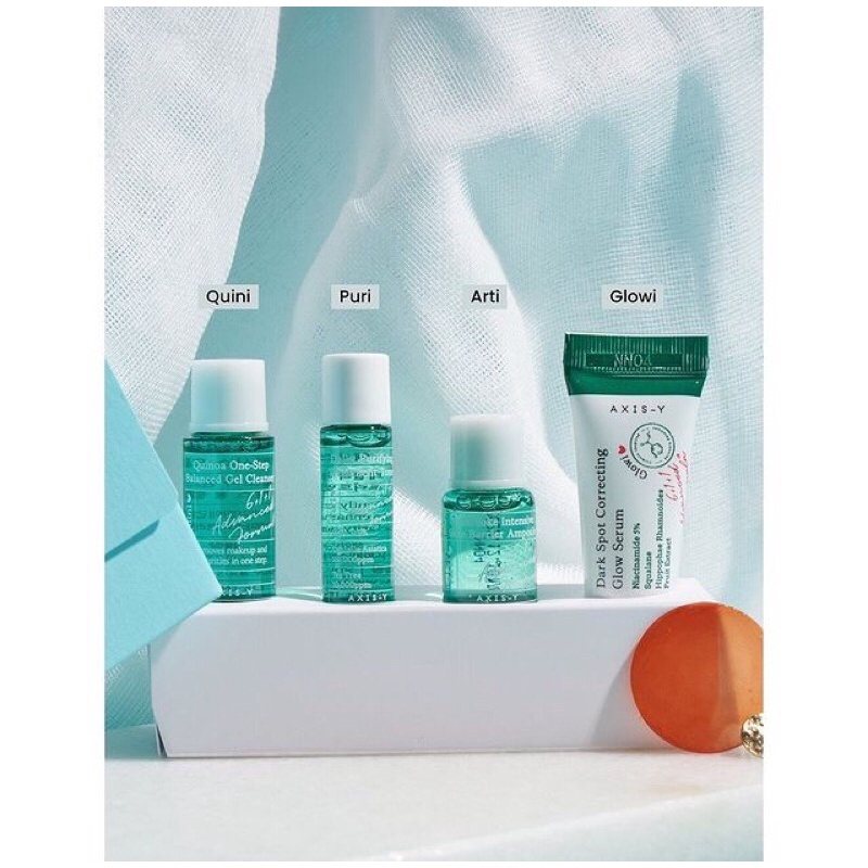 AXIS-Y - THE MINI GLOW SET (8ML+5ML+5ML+5ML)