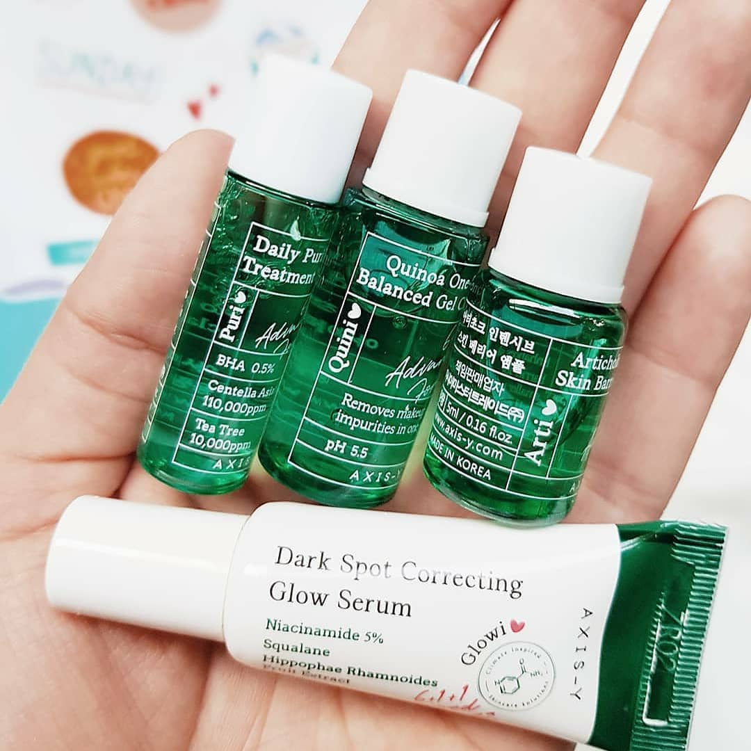 AXIS-Y - THE MINI GLOW SET (8ML+5ML+5ML+5ML)