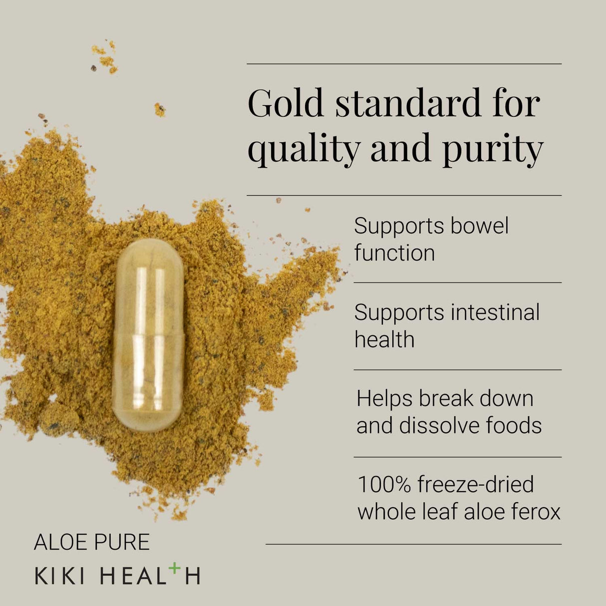 Kiki Health Aloe Pure - 20 Vegicaps