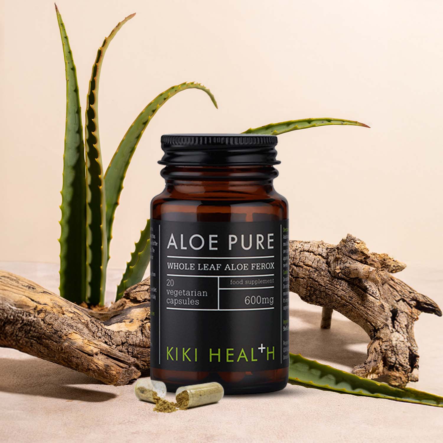 Kiki Health Aloe Pure - 20 Vegicaps