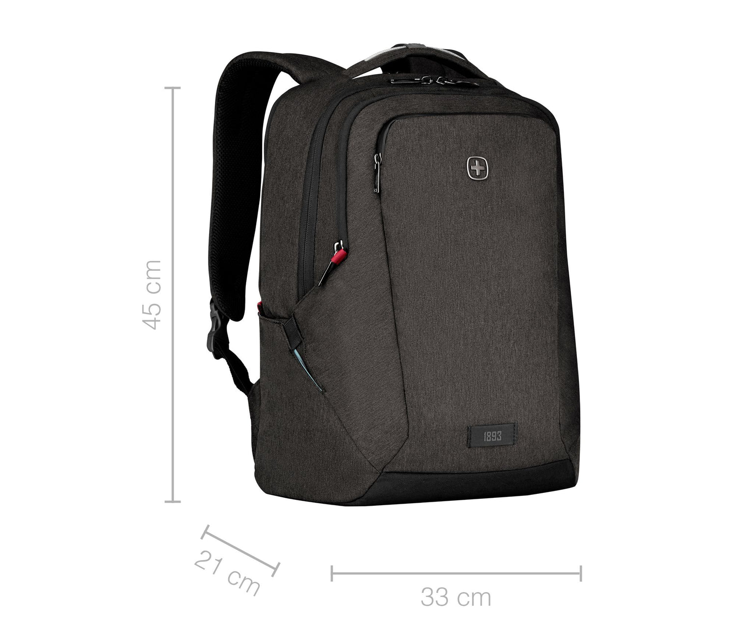 Wenger MX Professional notebook case 40.6 cm (16") Backpack Grey