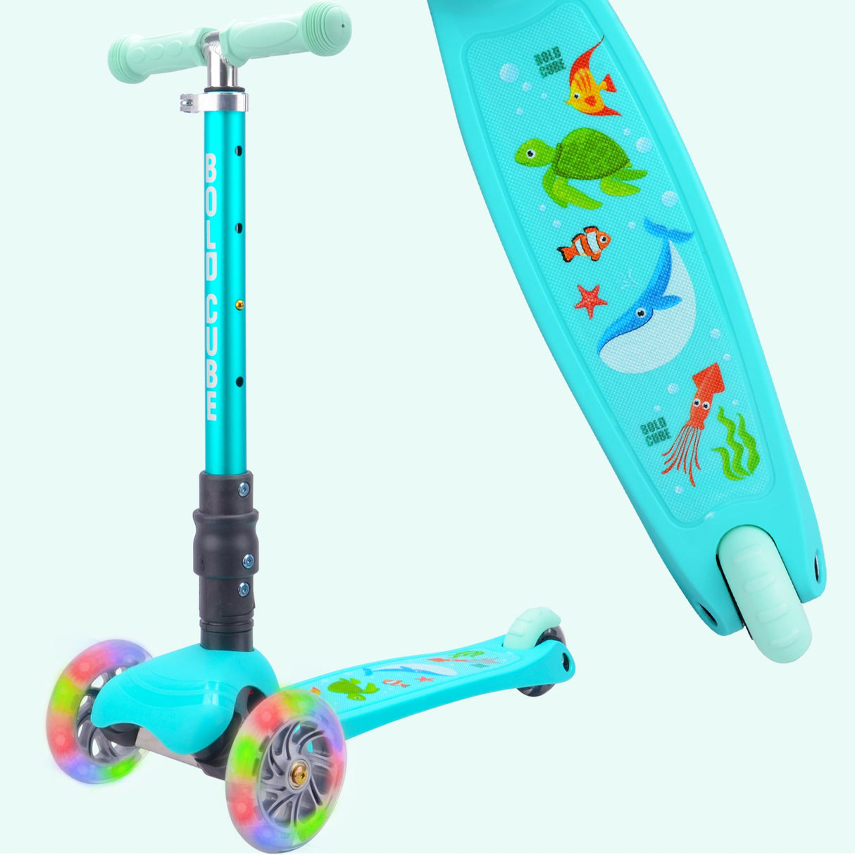 Ocean - Teeny Fold 3 Wheel Scooter