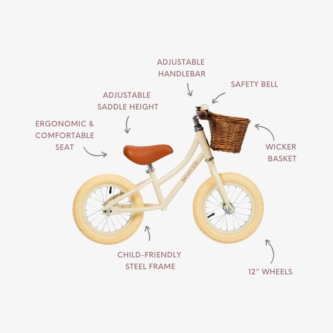 Balance bike - Cream