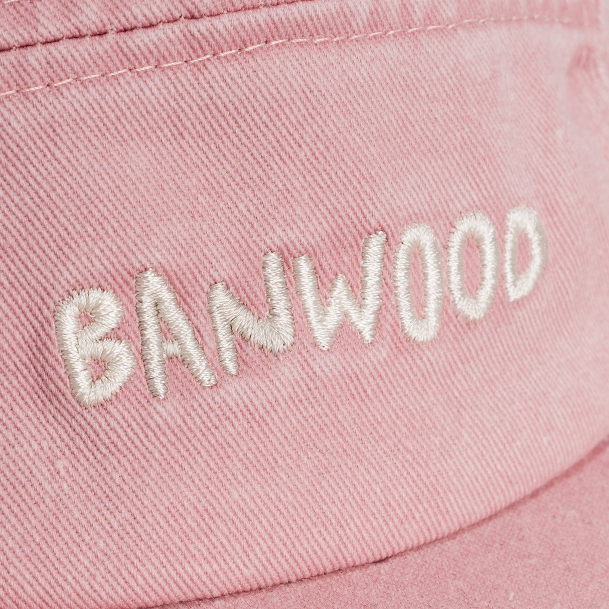 Banwood Washed 5 Panel Cap - Rose