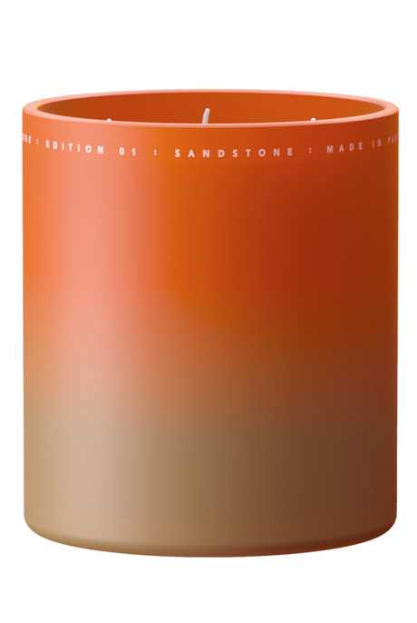 Never Go Alone Sandstone Candle
