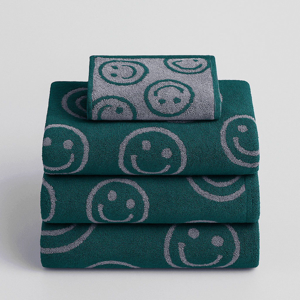 Smiling Bath Towel