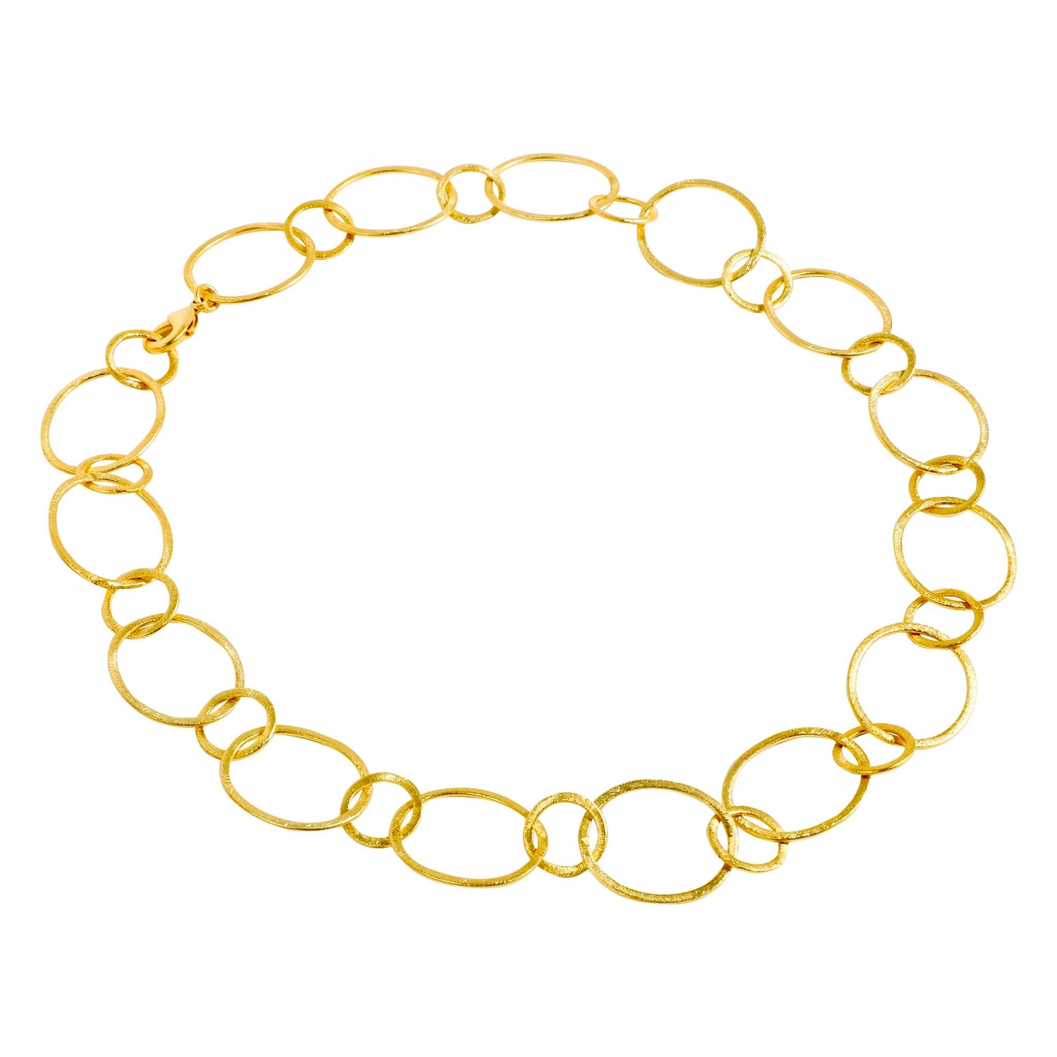 Circle Loop Chain Gold