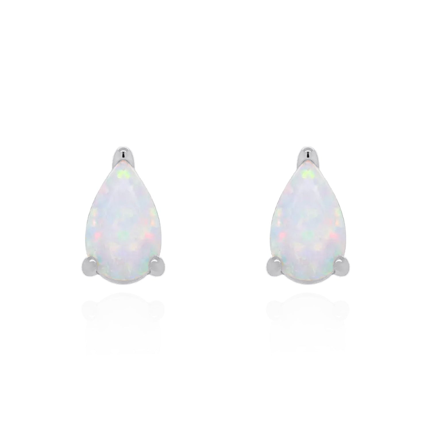 Clara Opal Stud Earrings | 925 Sterling Silver