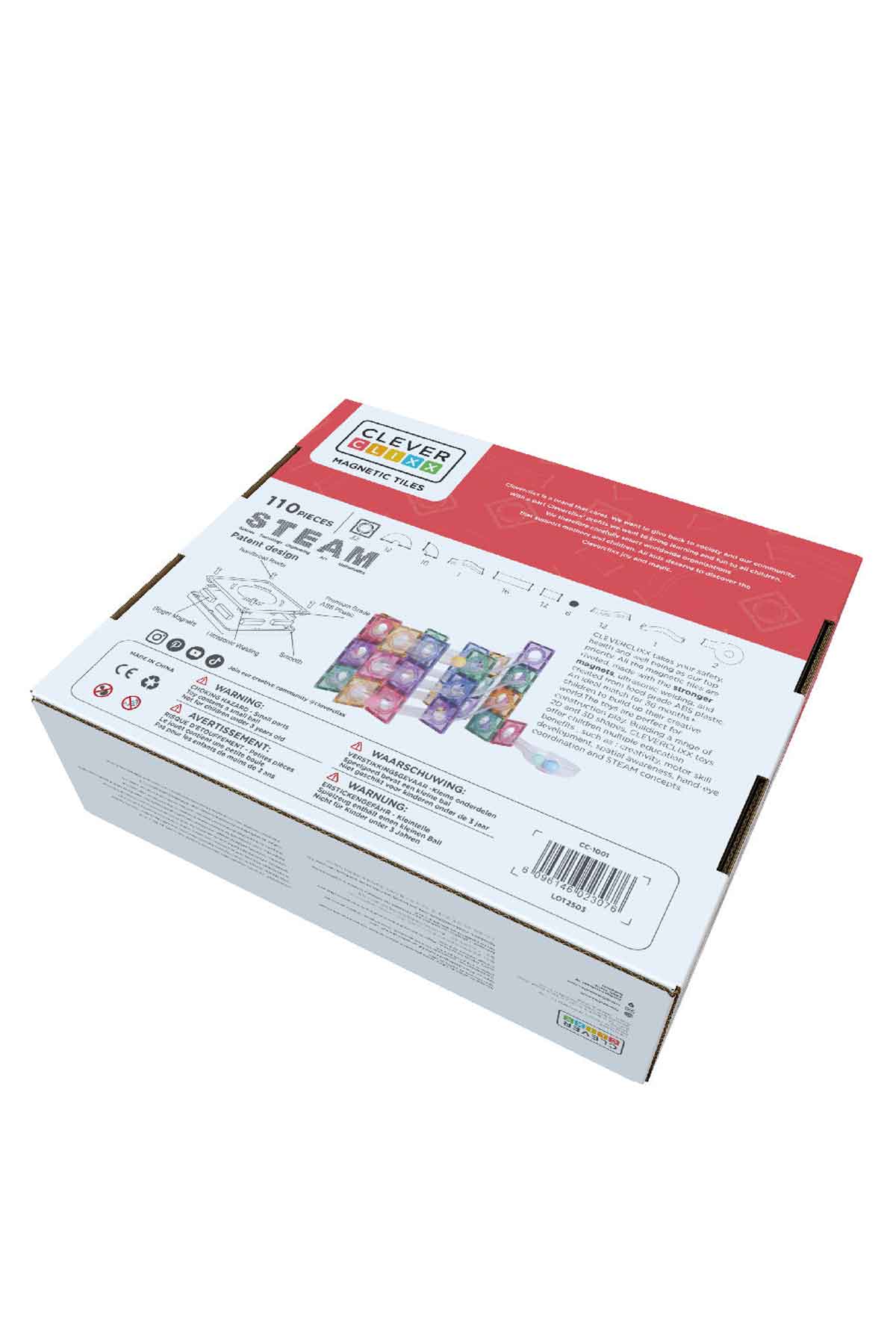 Ball Run Clever Pack Pastel - 110 Pieces