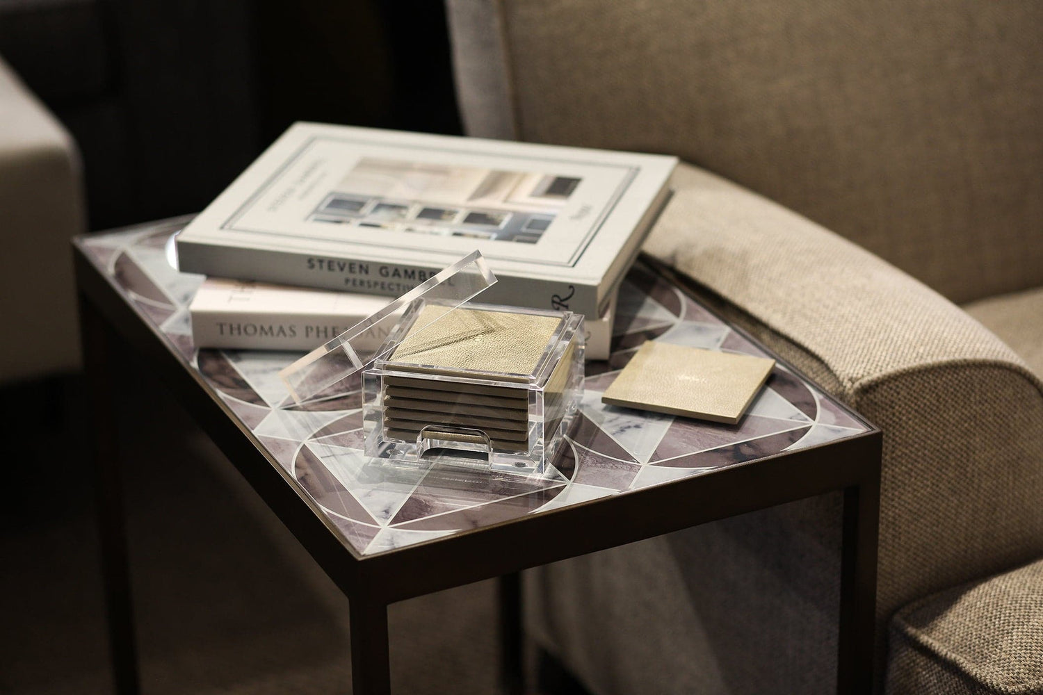 Coastbox Clear - Shagreen Natural