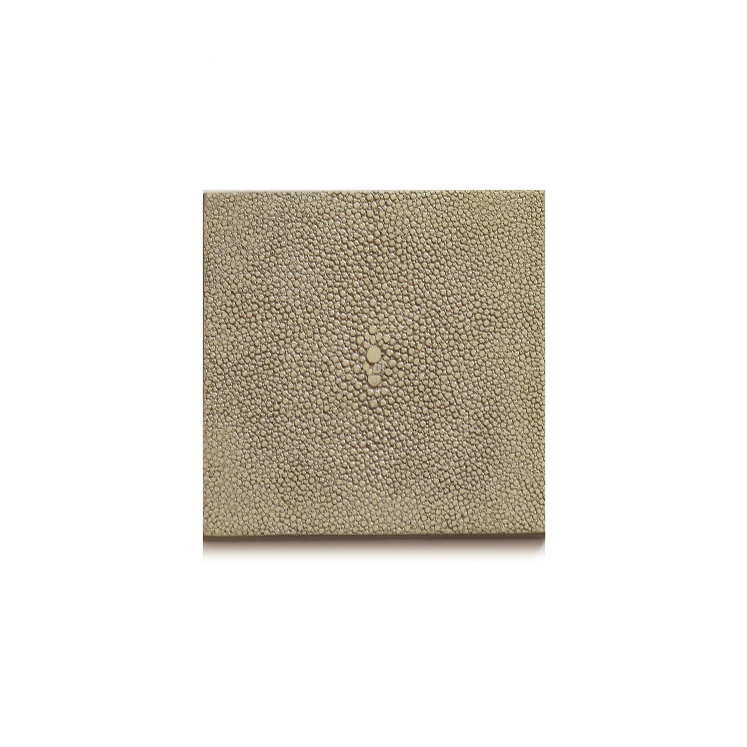 Coaster - Faux Shagreen Natural