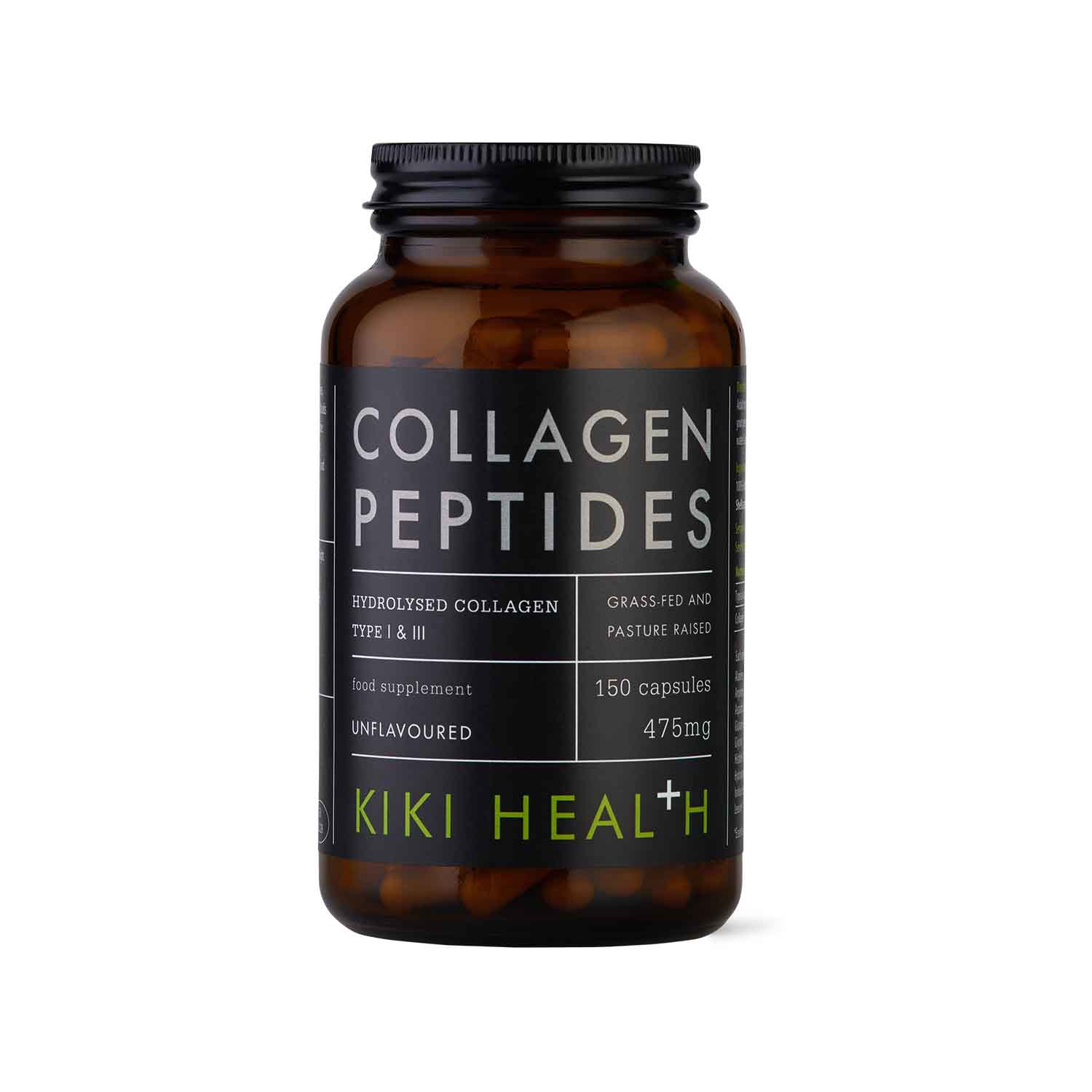 Kiki Health Bovine Collagen Peptides - 150 Vegicaps