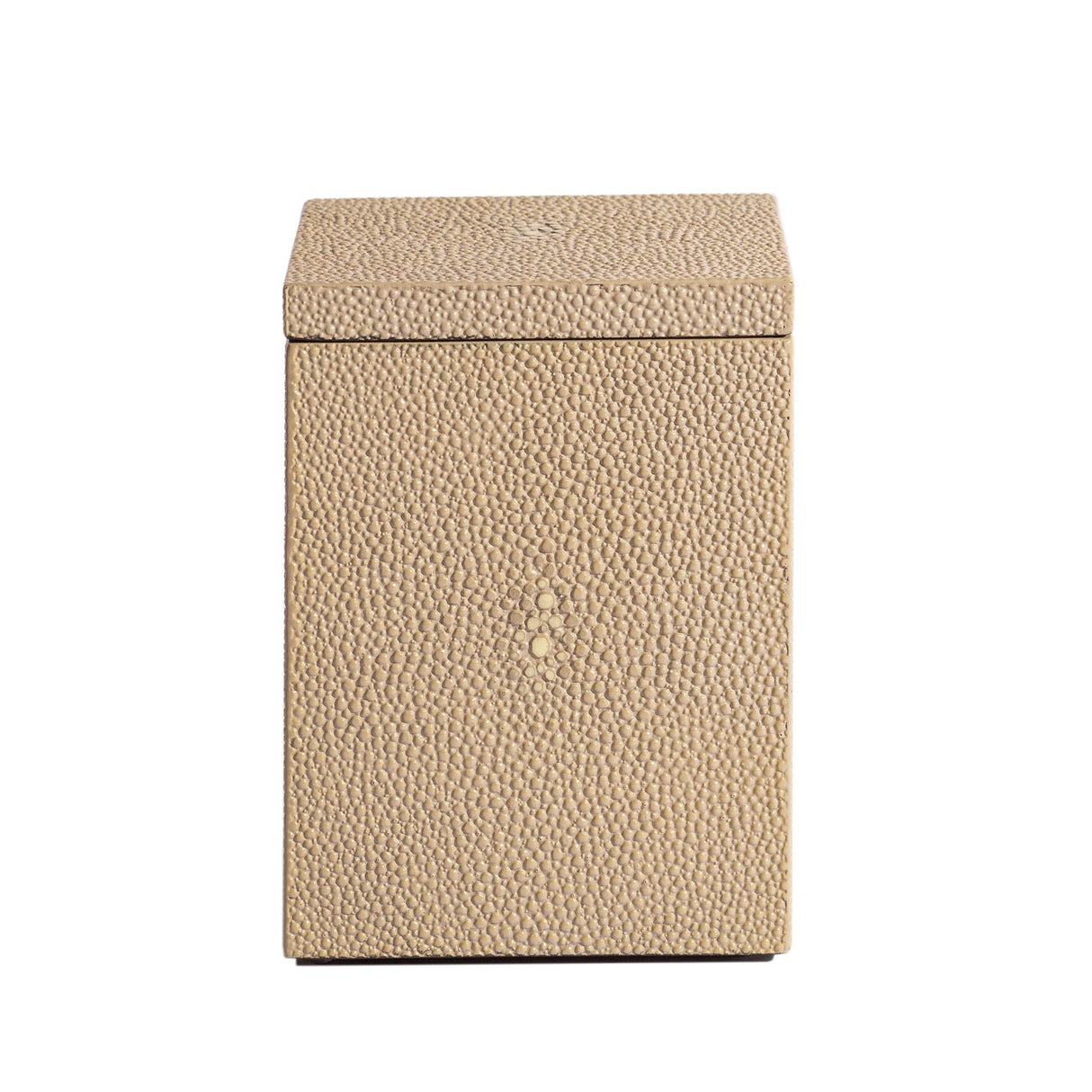 Chelsea Cotton Wool Box - Shagreen Natural