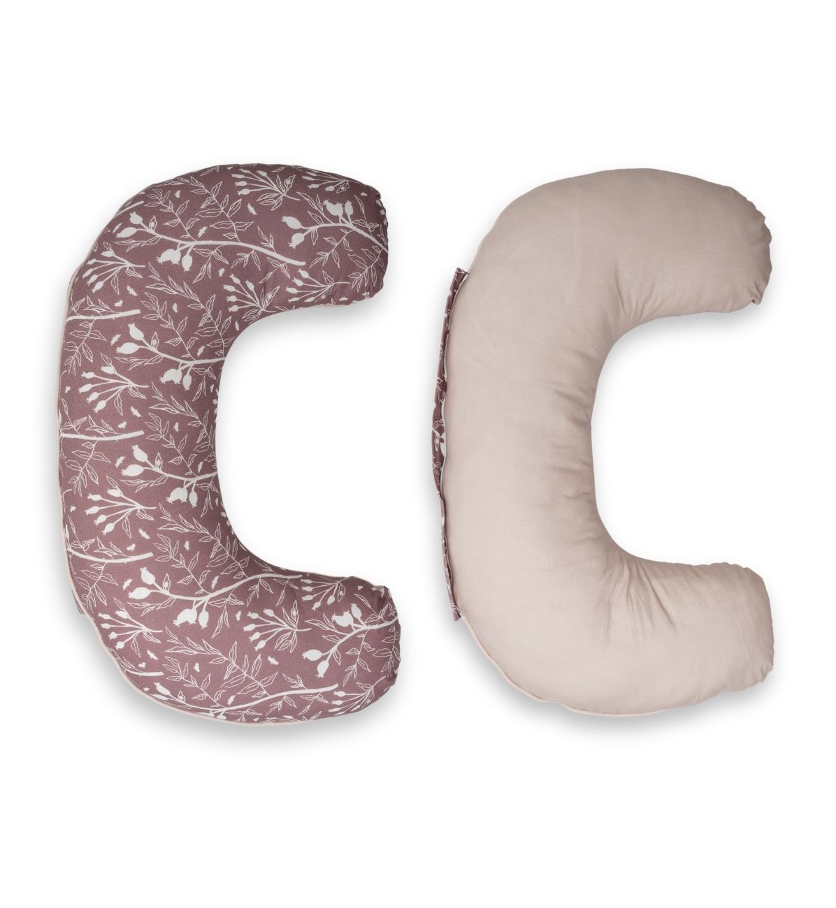Mini Moon Feeding Pillow - Rosehip