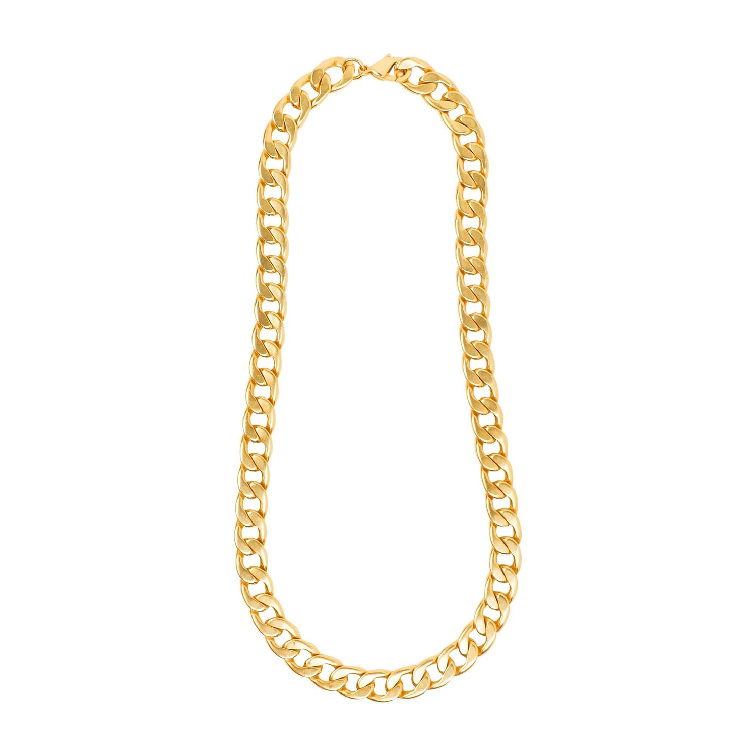 Curb Chain Gold 21"