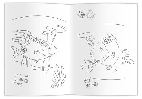 Frog Crush Colouring Book
