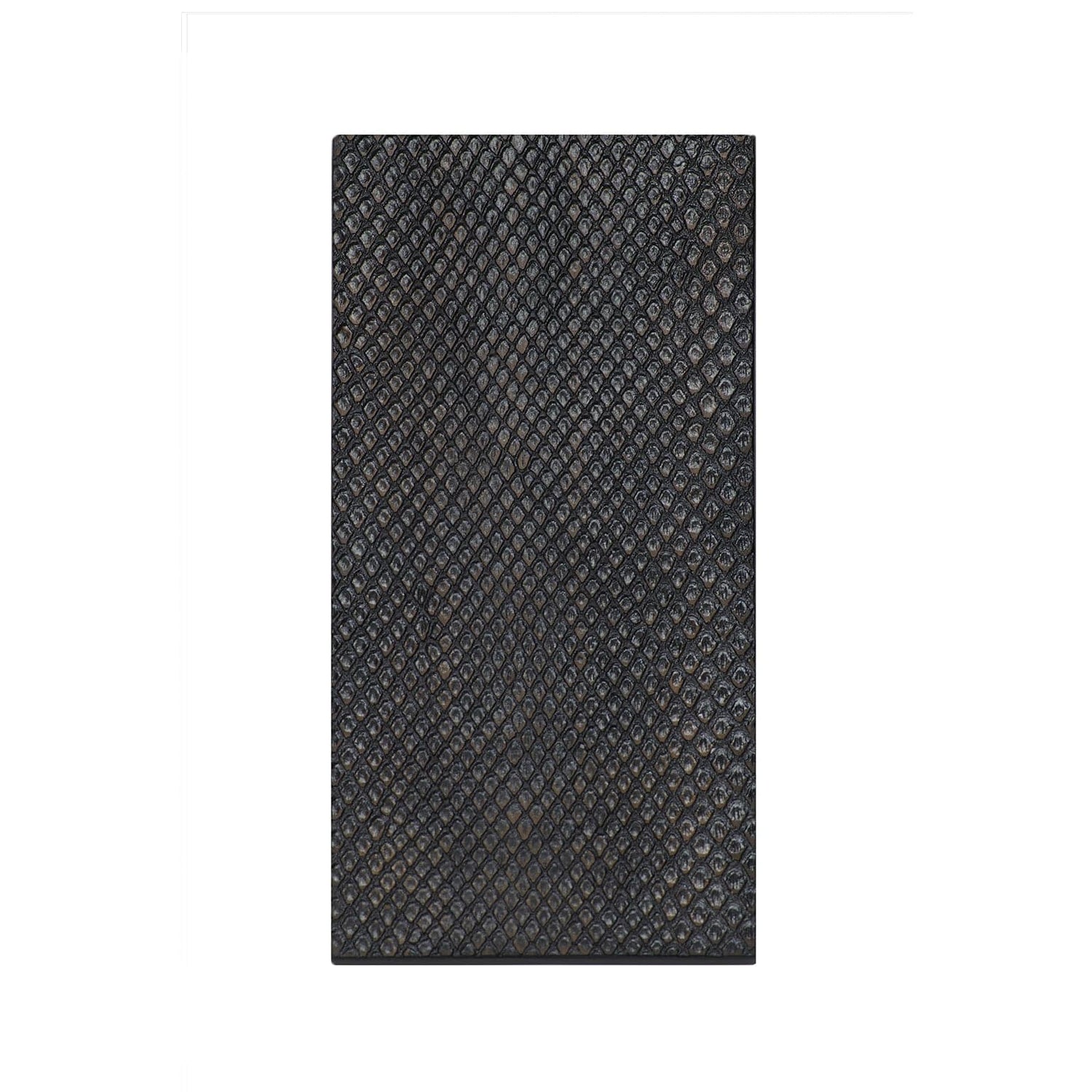 Double Coaster - Faux Boa Charcoal