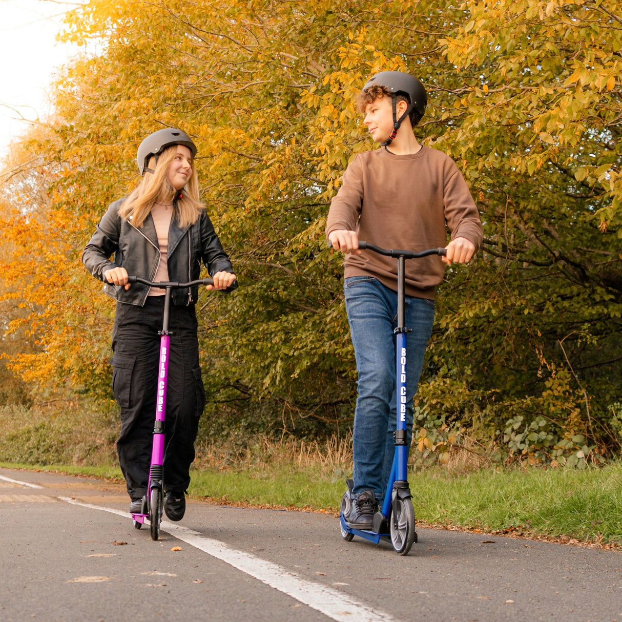Purple- Big 2 Wheel Scooter
