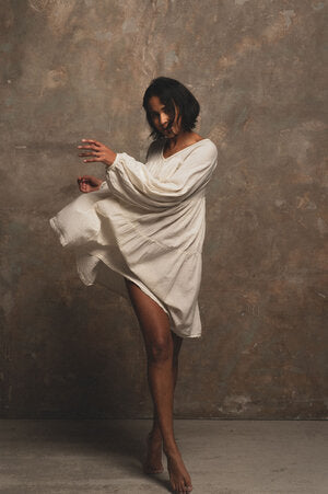 Symi Dress - White