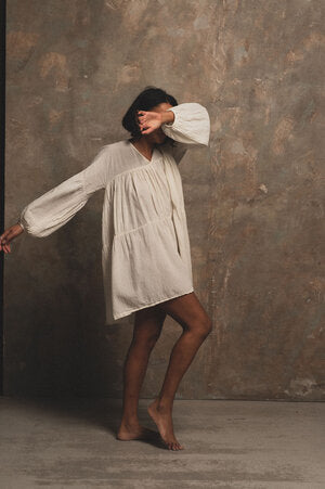Symi Dress - White