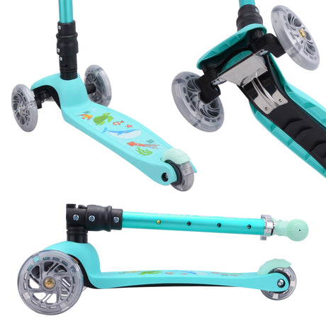 Ocean - Teeny Fold 3 Wheel Scooter