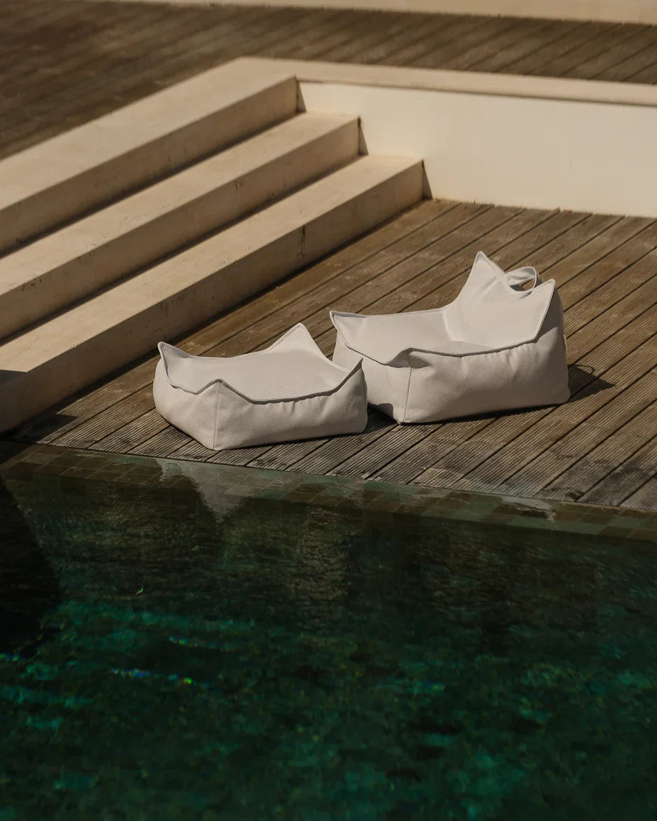 Terra Outdoor Square Ottoman