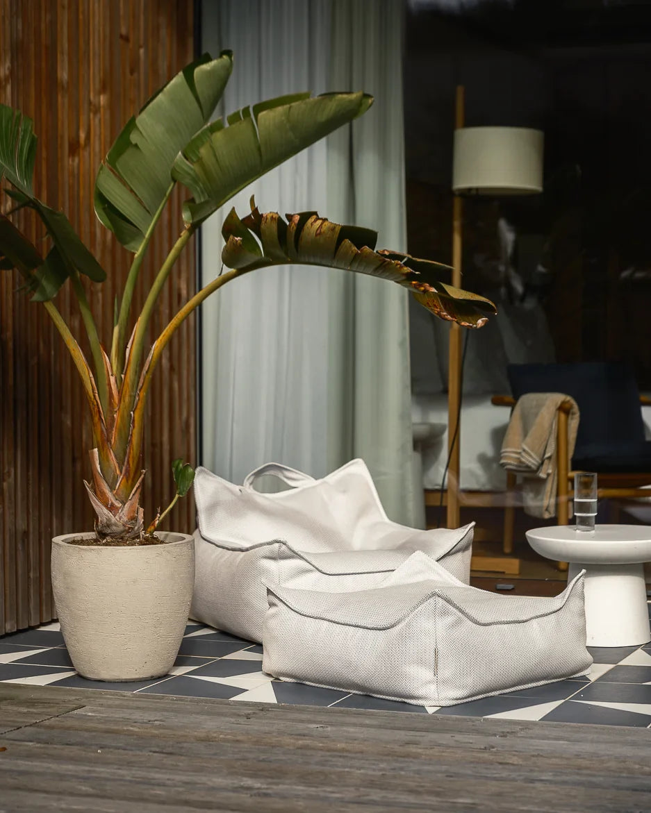 Terra Outdoor Square Ottoman