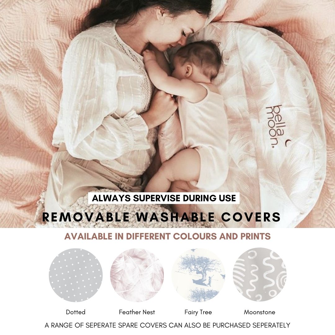 Lie-Down Feeding Pillow - Dotted