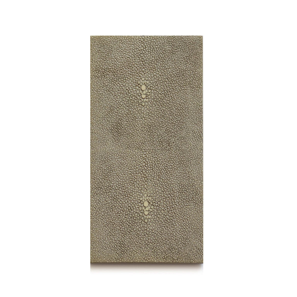 Double Coaster - Faux Shagreen Natural