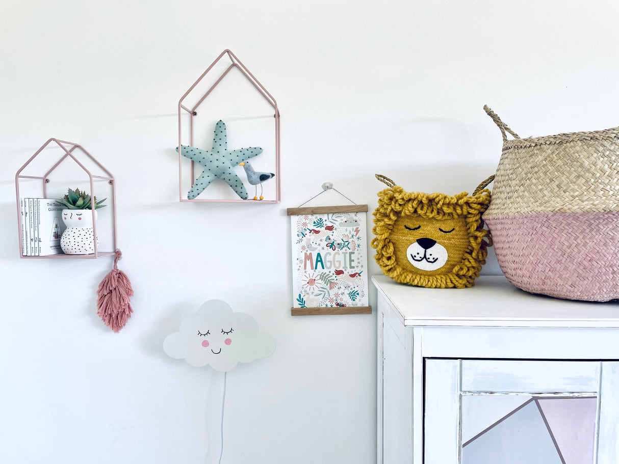 Yellow Lion Basket - Small