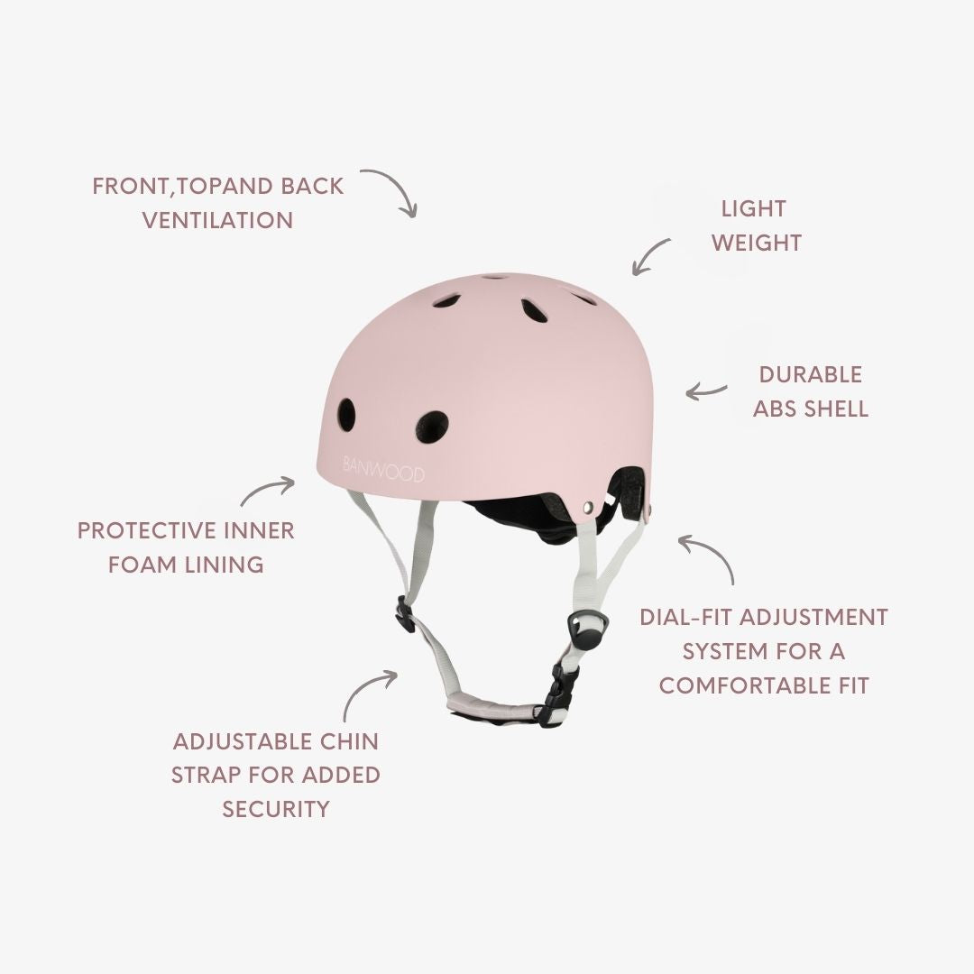 BANWOOD HELMET FADED PINK