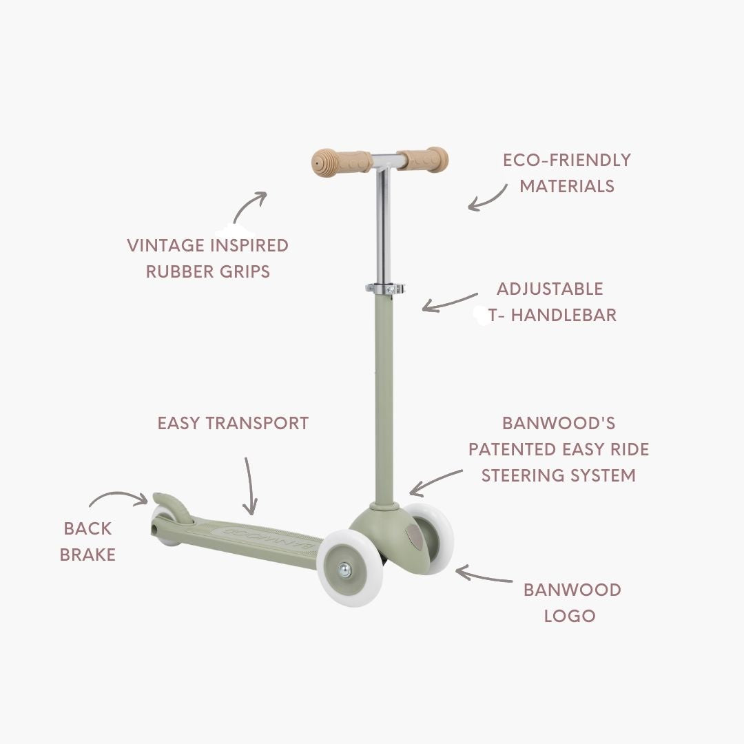 BANWOOD ECO SCOOTER OLIVE