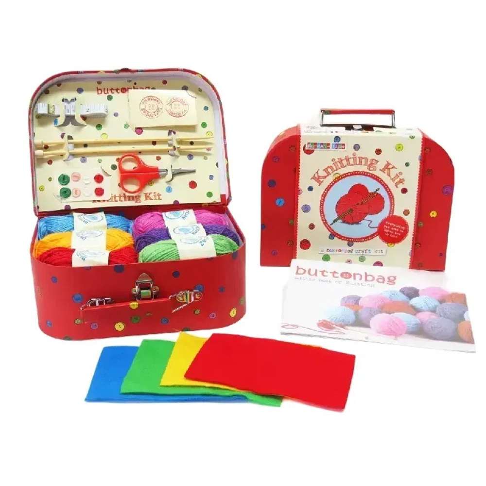 Knitting Kit - Buttonbag