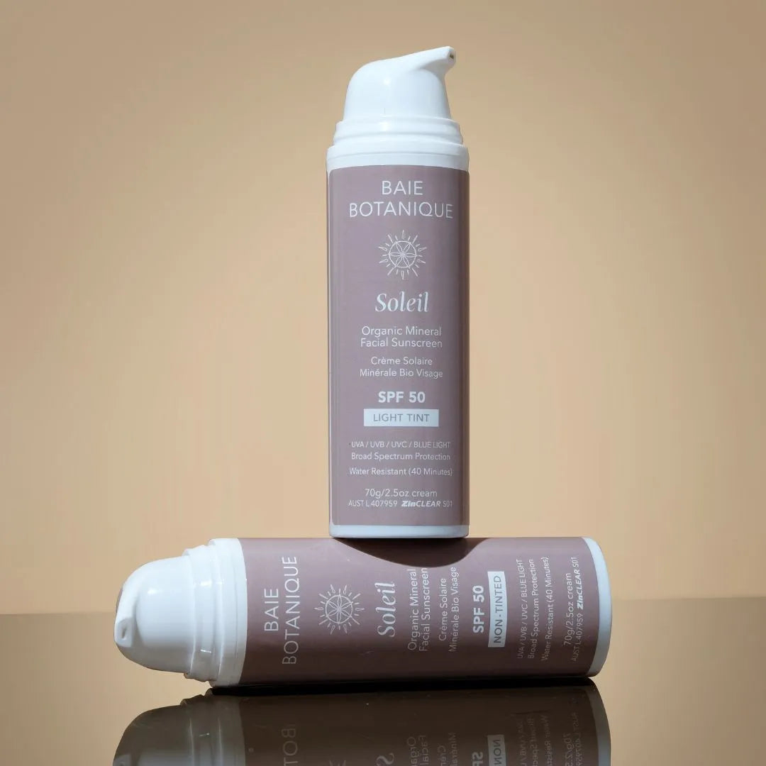 Soleil Organic Mineral Facial Sunscreen SPF 50