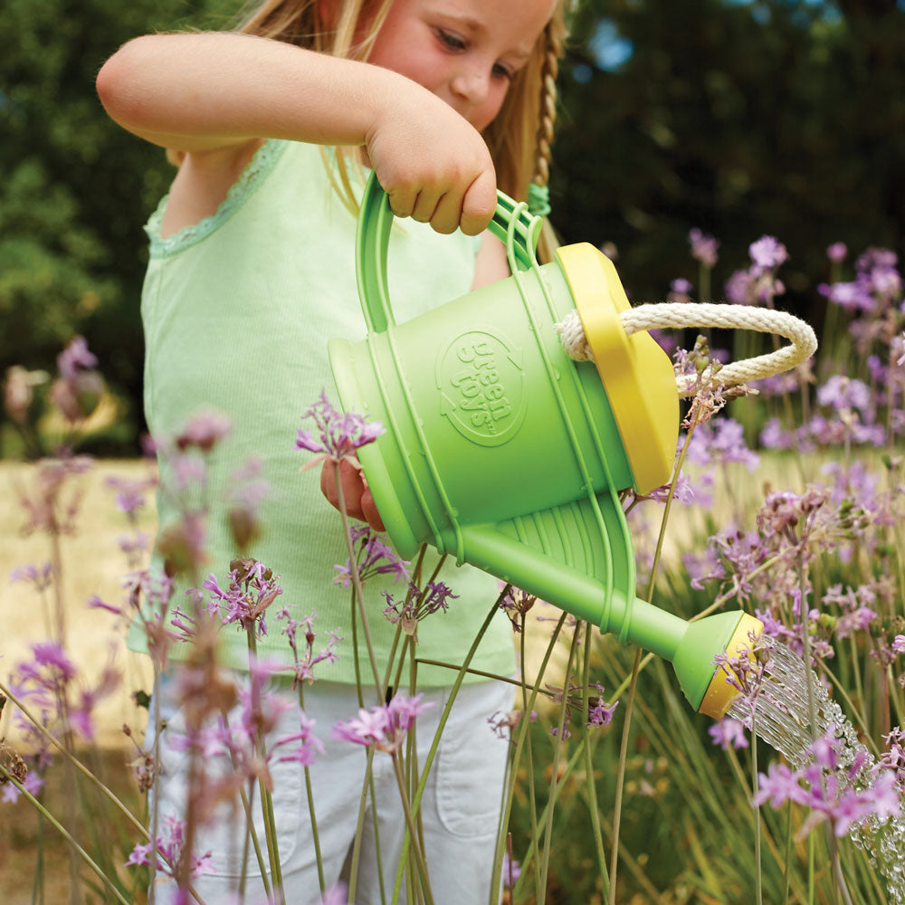 Green Watering Can