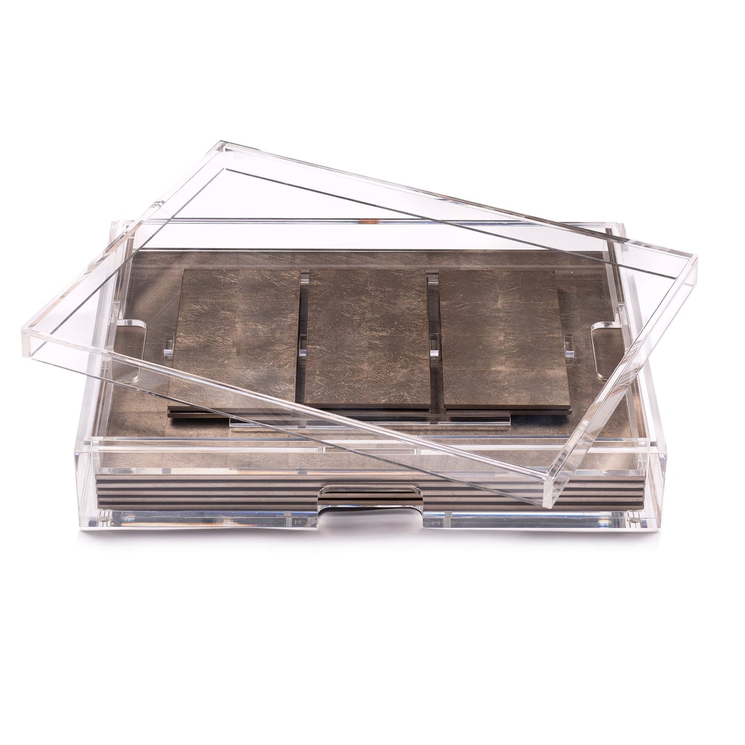 Grand Matbox Clear - Matte Taupe