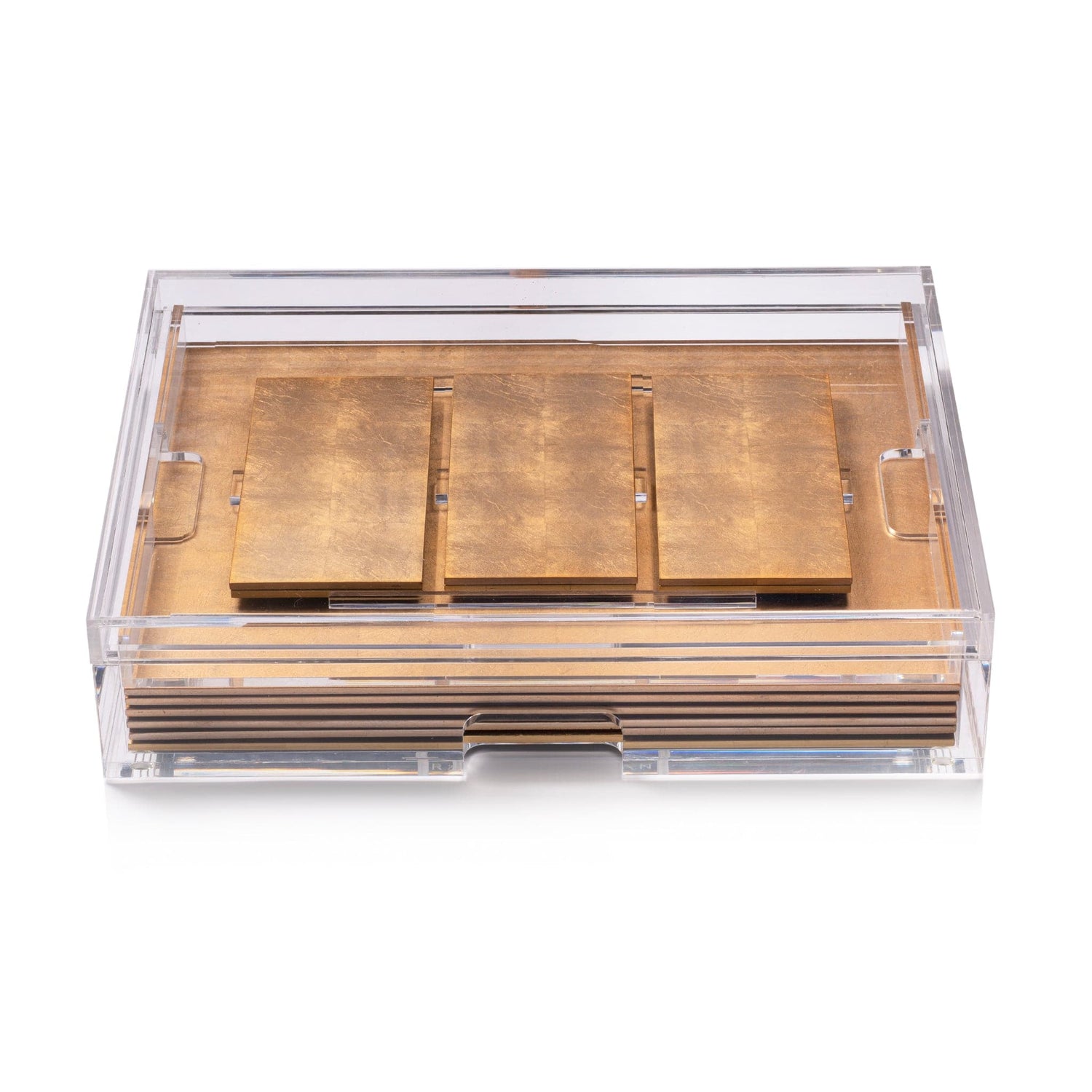 Grand Matbox Clear - Matte Gold