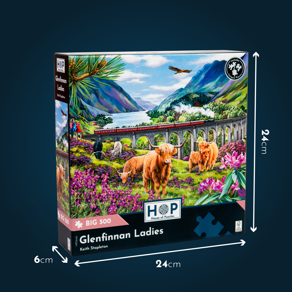 Cadgwith Cove BIG 500 Piece Jigsaw Puzzle