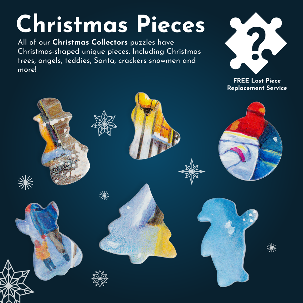 Christmas Shopping - 4 X 500 Piece Jigsaw Puzzle